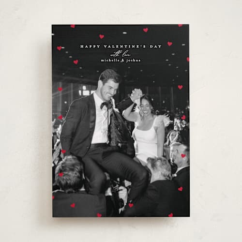 This is a pearl valentines day with standard by Heather Schertzer called loads of love printing on recycled smooth signature in standard