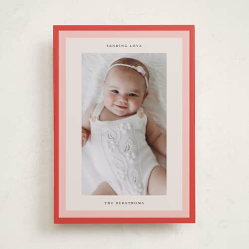 This is a tomato valentines day with standard by Lori Wemple called bright frame printing on recycled smooth signature in standard