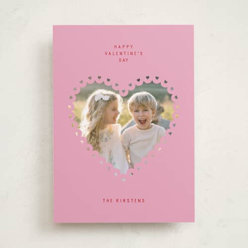 This is a bloom valentines day with standard by Pati Cascino called pure heart printing on recycled smooth signature in standard