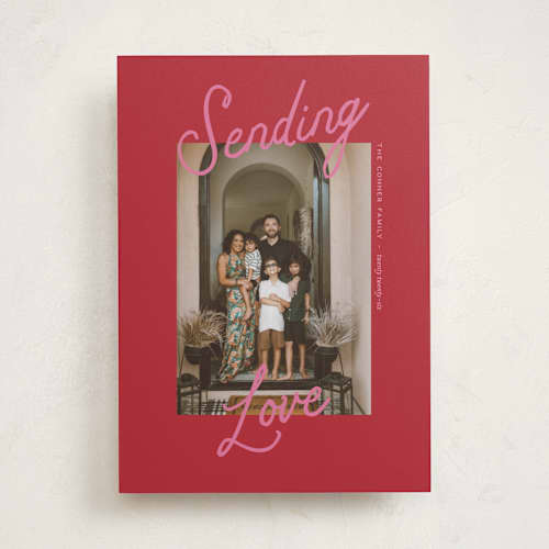 This is a punch valentines day with standard by Pixel and Hank called jottings printing on recycled smooth signature in standard