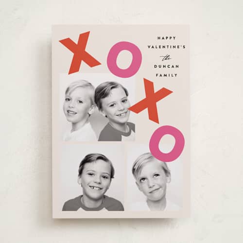 This is a strawberry valentines day with standard by Maria Alou called topsy turvy xo printing on recycled smooth signature in standard