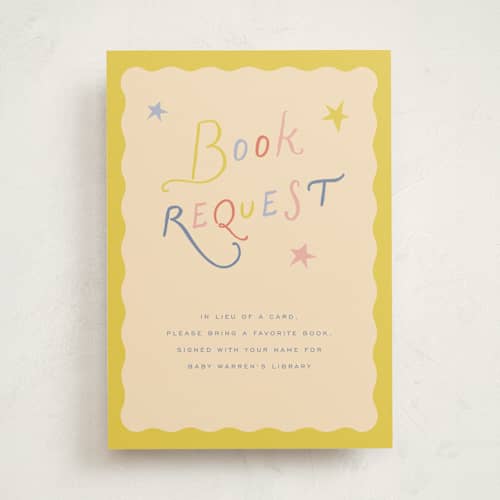 This is a sail baby shower game activity cards with standard by Pixel and Hank called on the way printing on signature in standard