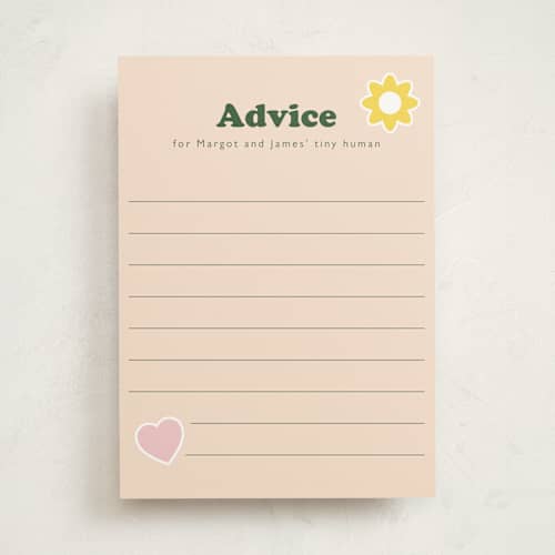 This is a sunshine baby shower game activity cards with standard by Hudson meet Rose called scout badges printing on signature in standard