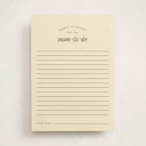 This is a glacier baby shower activity cards with standard by Kimberly Morgan called vintage teddy printing on signature in standard