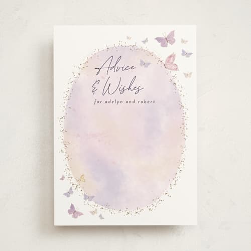 This is a blush baby shower activity cards with standard by Jelena Vuletic called fabled printing on signature in standard