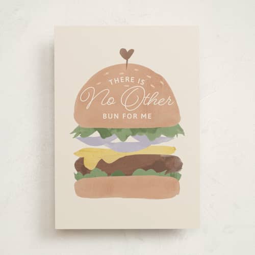 This is a latte tbd with standard by Elif Sahin called there is no other bun printing on signature in greeting cards