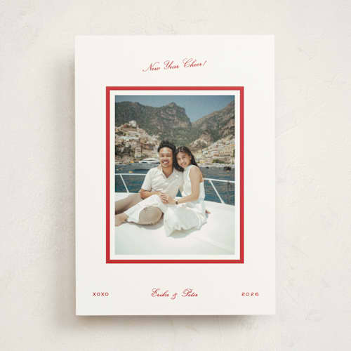 This is a stocking photo mount holiday cards with standard by Megan Davis called miro printing on recycled in photo_mount