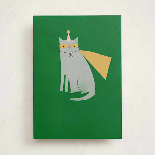 This is a grass birthday cards with standard by Lori Wemple called super birthday printing on signature in greeting cards