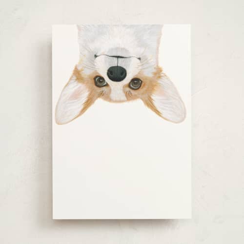 This is a honey greeting cards with standard by Deborah Chou called derp printing on signature in greeting cards