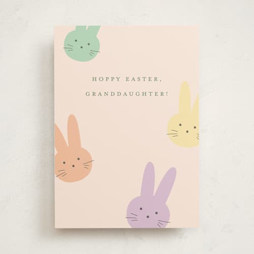 This is a blush greeting cards with standard by Pixel and Hank called some bunny printing on signature in greeting cards