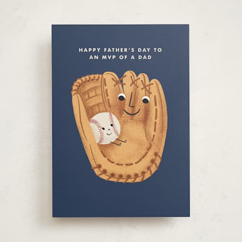 This is a navy fathers day cards with standard by mo kelley called hanging out with you printing on signature in greeting cards