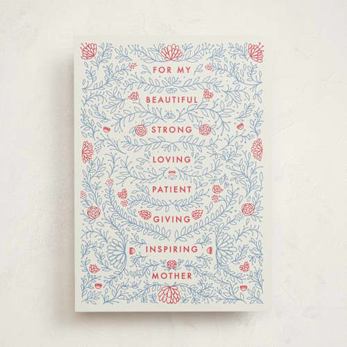 This is a rose birthday cards for her with standard by Menci Zaga called for my mother printing on signature in greeting cards