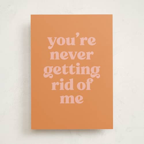 This is a apricot birthday cards for her with standard by JoAnn Jinks called forever printing on signature in greeting cards