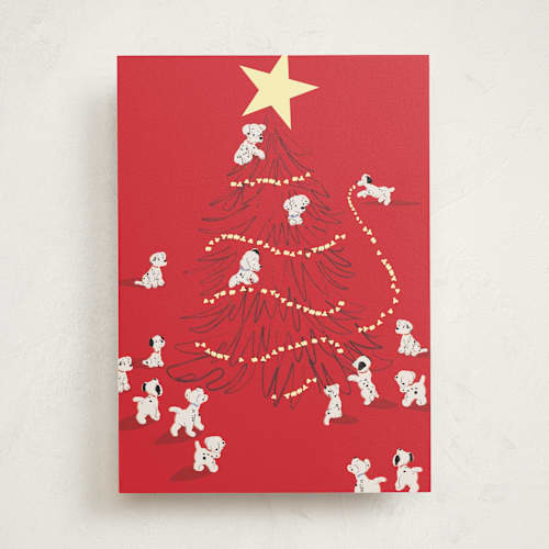 This is a tomato greeting cards with standard by Baumbirdy called disney's oh what fun printing on signature in greeting cards