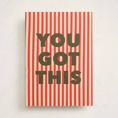 This is a cherry friendship cards with standard by LindseyErin called you got this. printing on signature in greeting cards
