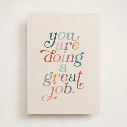 This is a ivory friendship cards with standard by TateMadeModern called doing a great job printing on signature in greeting cards