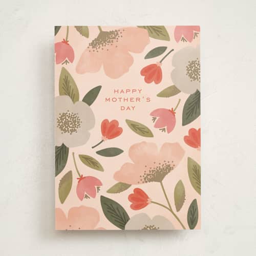This is a rose mothers day cards with standard by Michelle Taylor called spring day printing on signature in greeting cards