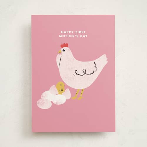 This is a taffy mothers day cards with standard by mo kelley called awe printing on signature in greeting cards