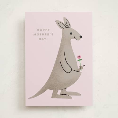 This is a lavender mothers day cards with standard by mo kelley called from your joey printing on signature in greeting cards