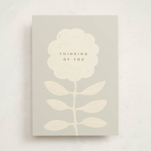 This is a cream sympathy cards with standard by Sierra Lee called sweet memories printing on signature in greeting cards