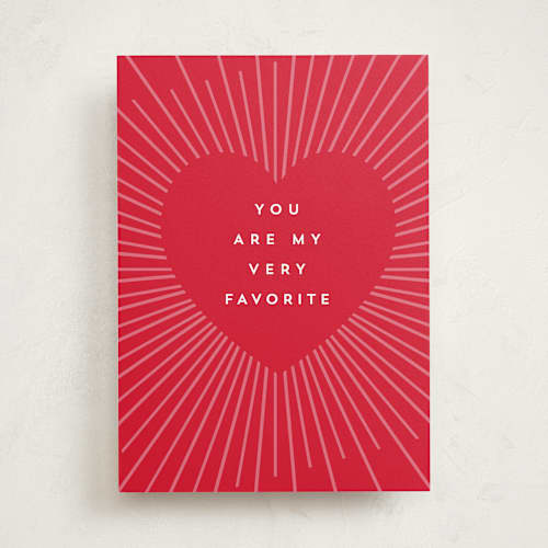 This is a cherry valentines day cards with standard by AK Graphics called heartburst printing on signature in greeting cards