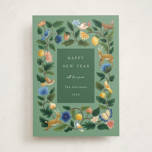 This is a forest met with standard by Elly called woodland printing on signature in standard