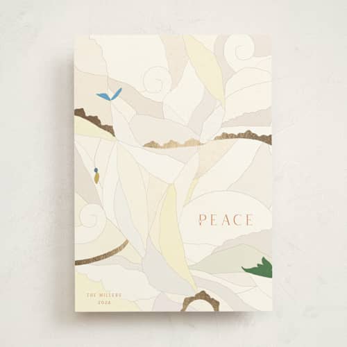 This is a snow met with foil pressed by Sumak Studio called all shades of white printing on signature in standard