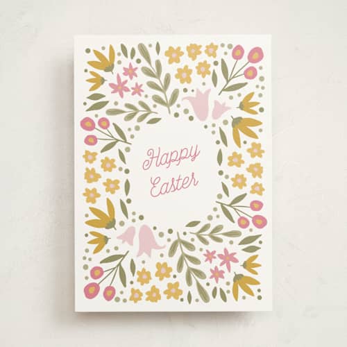 This is a winter rose tbd with standard by Iveta Angelova called pastel garden printing on signature in greeting cards