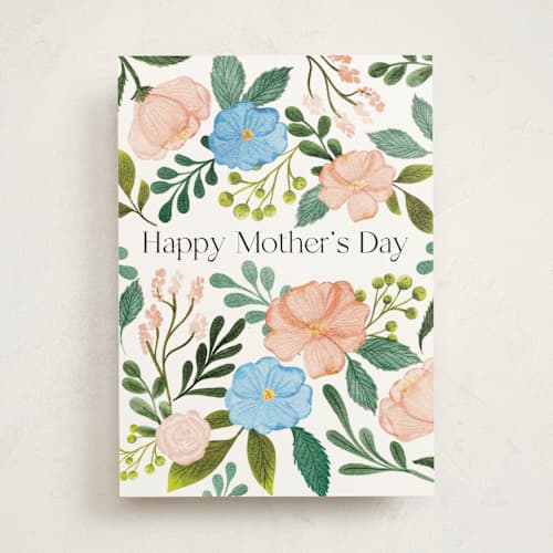 This is a daisy tbd with standard by Angel Walker called floral watercolor printing on signature in greeting cards