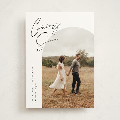 This is a cafe pregnancy announcements with standard by Pixel and Hank called capture printing on signature in standard