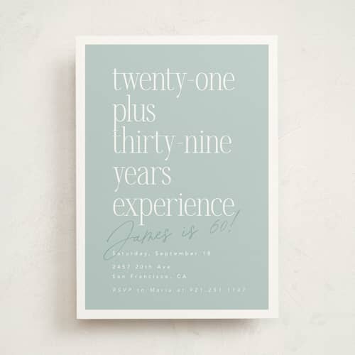 This is a eggshell party invitations with standard by Hudson meet Rose called plus experience printing on signature in standard