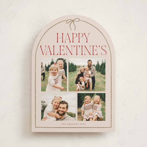 This is a pudding valentines day with standard by Vivian Yiwing called frame bow printing on recycled smooth signature in standard