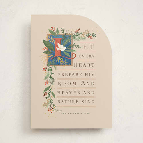 This is a parchment met with standard by Jennifer Wick called let every heart printing on signature in standard