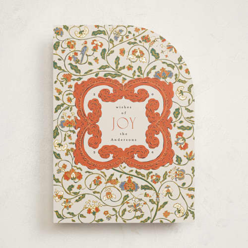 This is a coral met with standard by Gwen Bedat called jardin chinois printing on signature in standard