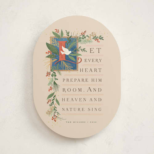 This is a parchment met with standard by Jennifer Wick called let every heart printing on signature in standard