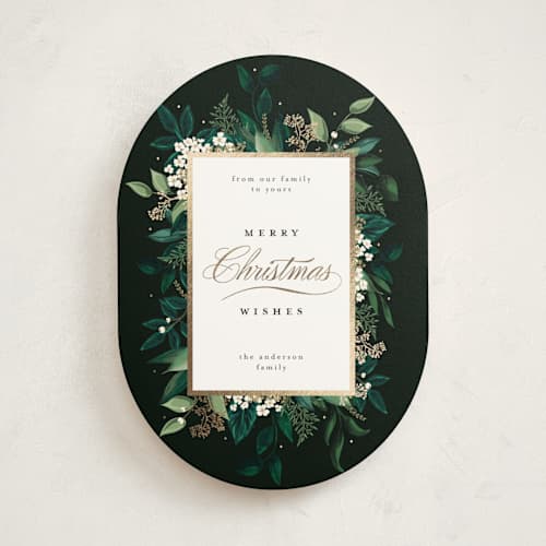 This is a emerald met with foil pressed by Susan Moyal called emerald vines printing on signature in standard