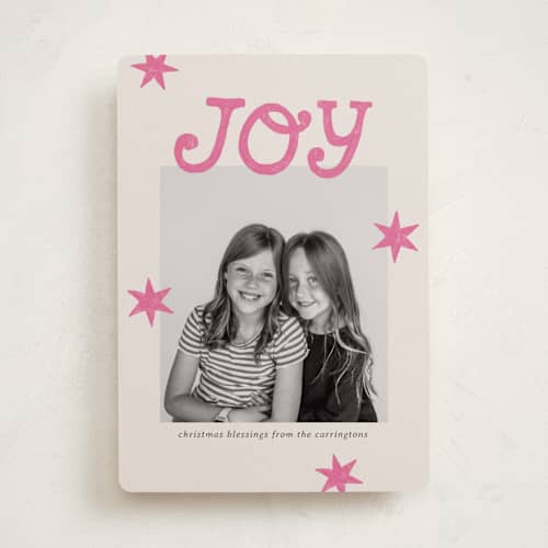 This is a candy photo christmas cards with standard by Kercia Jane called inky joy printing on recycled smooth signature in standard