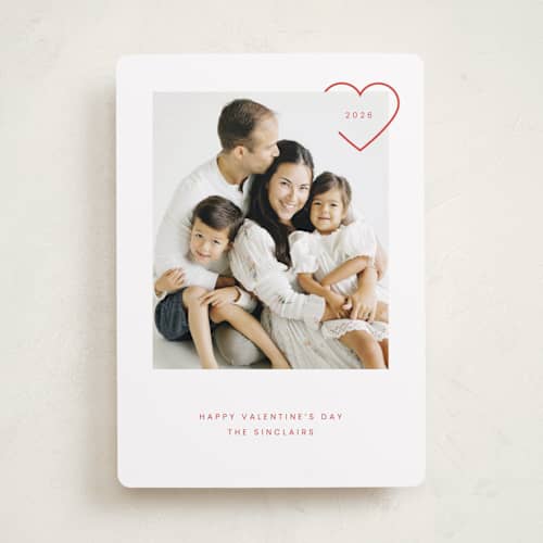This is a rose valentines day with standard by Paula Pecevich called clipped printing on recycled smooth signature in standard