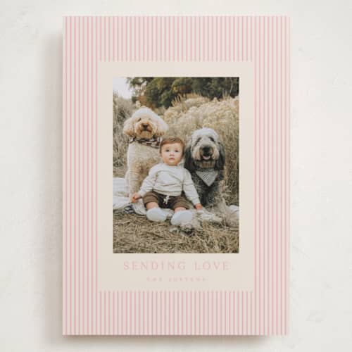 This is a peony valentines day with standard by Kristie Kern called the prep printing on recycled smooth signature in grand