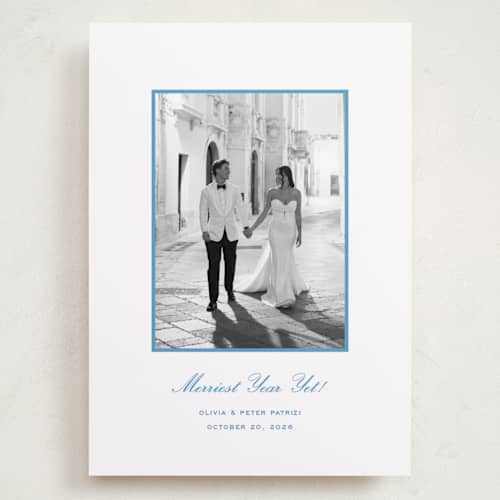 This is a lake holiday photo cards with standard by Megan Davis called galerie printing on recycled smooth signature in grand