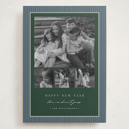 This is a juniper holiday photo cards with standard by Amy Kross called reynolds printing on recycled smooth signature in grand