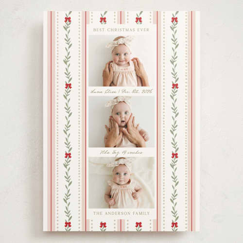 This is a candy cane babys first christmas with standard by Susan Moyal called best christmas printing on signature in grand