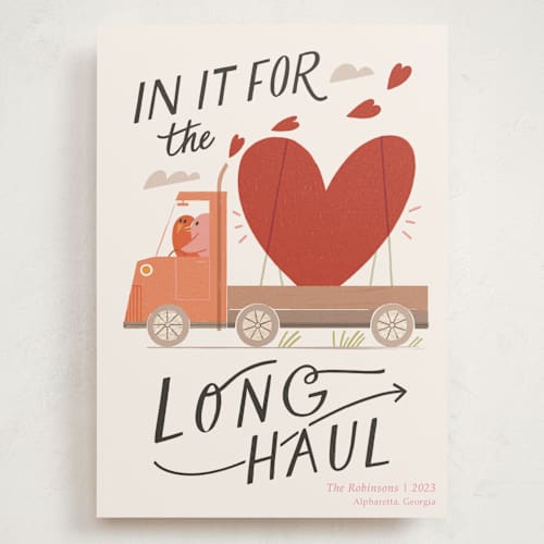 This is a rose valentines day with standard by Morgan Ramberg called the long haul printing on signature in grand