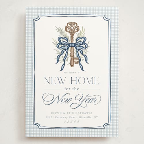 This is a powder holiday photo cards with standard by Erin L. Wilson called roland park printing on signature in grand