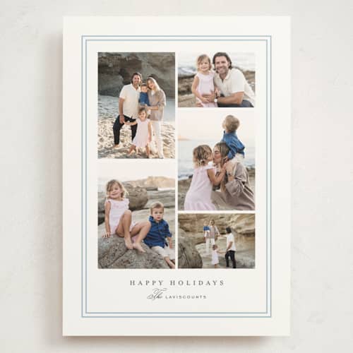This is a ice holiday photo cards with standard by chocomocacino called boujordi printing on signature in grand
