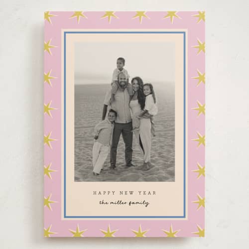 This is a gumdrop holiday photo cards with standard by Amy Kross called clayton printing on signature in grand