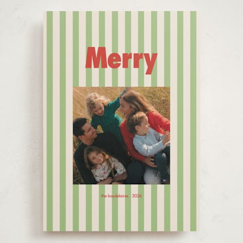 This is a apple holiday photo cards with standard by Morgan Kendall called vintage prep printing on signature in grand
