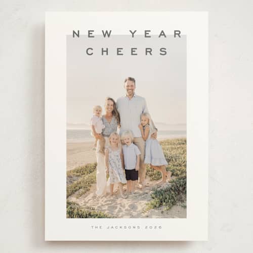 This is a starlight holiday photo cards with standard by Nicole Walsh called air printing on signature in grand