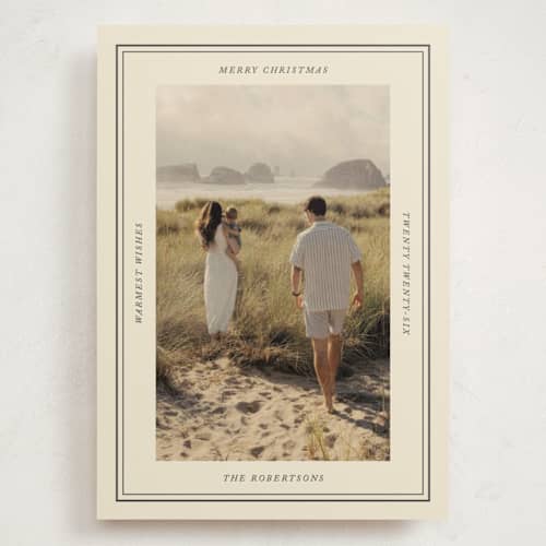 This is a ash holiday photo cards with standard by Ellen Schlegelmilch called nautical printing on signature in grand