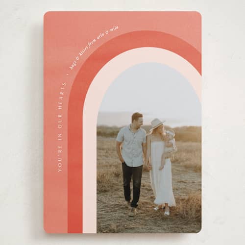 This is a sunrise valentines day with standard by Blustery August called watercolor arch printing on recycled smooth signature in grand